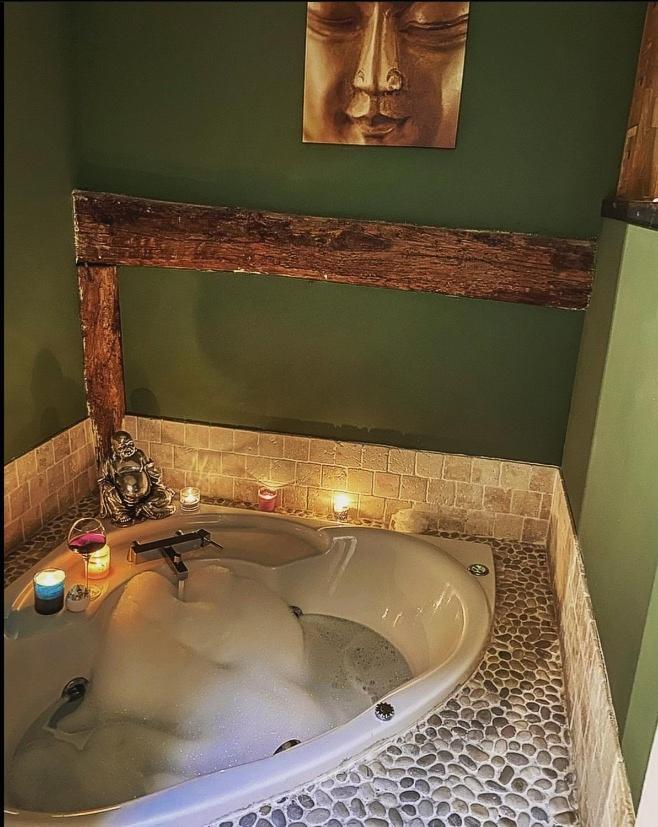 Pezens Elegante Maison A 2 Min De Carcarssonne, Terrasse, Jacuzzi Et Garage المظهر الخارجي الصورة